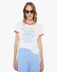 LIL GOODIE RINGER TEE IN CITY GIRL PIZZA