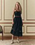ROSETTE CROCHET DRESS