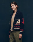 SAILBOAT LODGE CARDIGAN