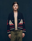SAILBOAT LODGE CARDIGAN