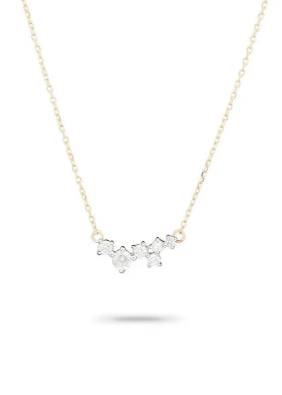 SCATTERED DIAMOND NECKLACE