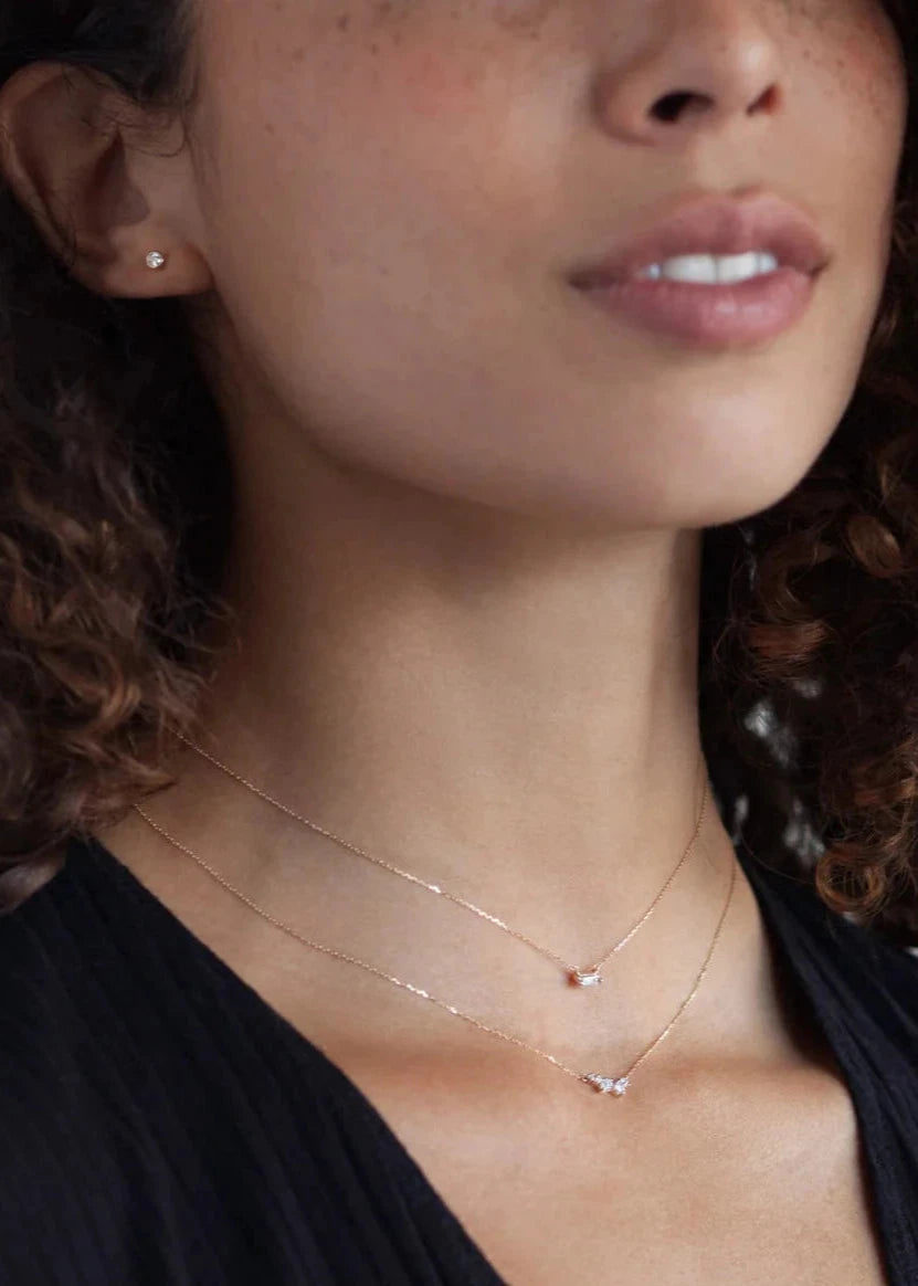 SCATTERED DIAMOND NECKLACE
