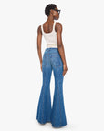 SEAMED DOLLOP HEEL JEANS