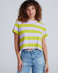 SHRUNKEN BOY TEE IN FRANKEN STRIPE