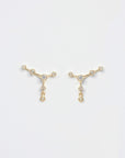 SIX DIAMOND CONSTELLATION EARRINGS