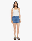 SKIPPER SHORT N LONG FRAY SHORTS IN SUNGLASS STROLLING