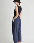 SPA PLEAT PANT IN NAVY