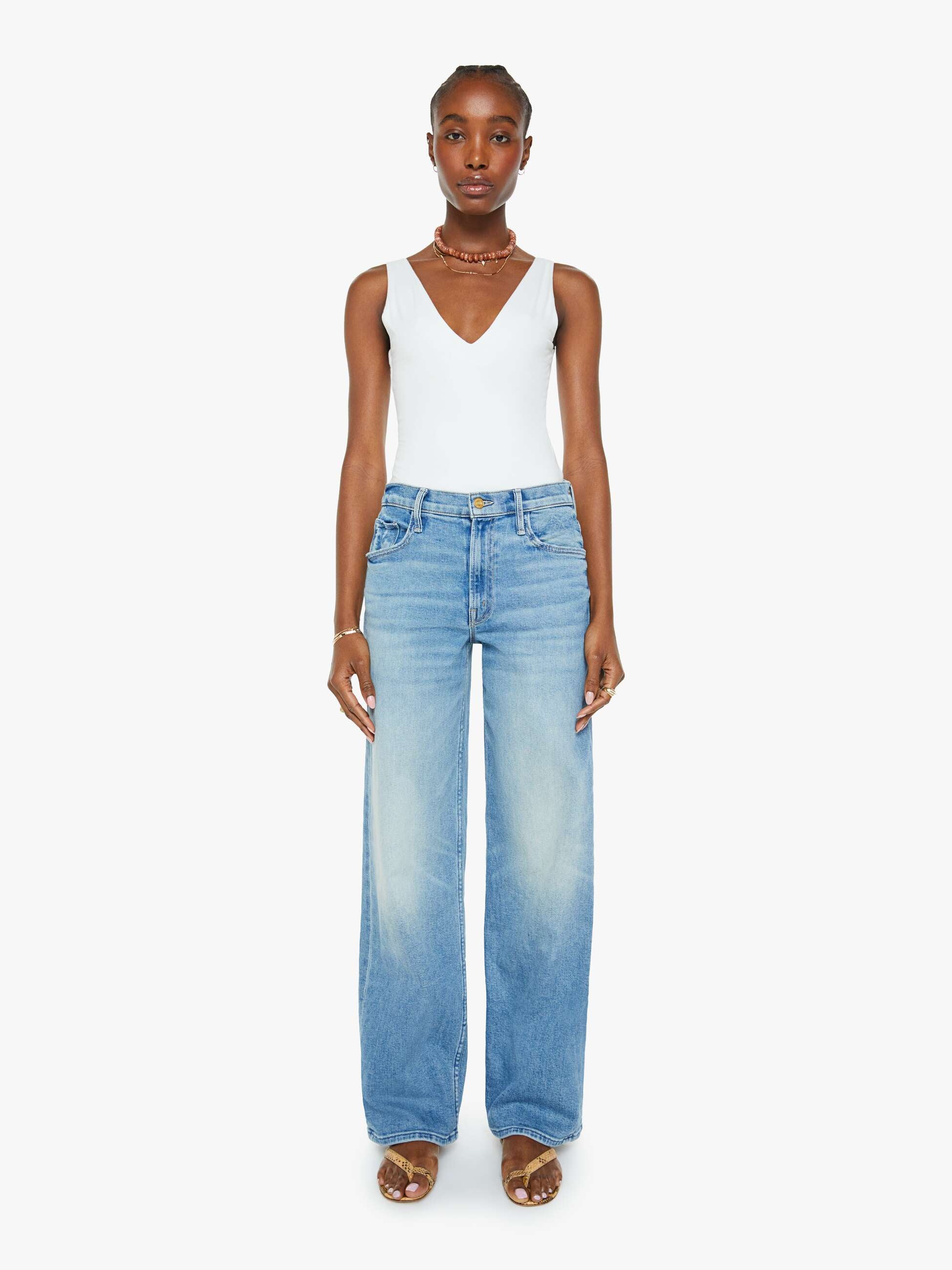 SPINNER ZIP SNEAK JEANS IN GLOW UP