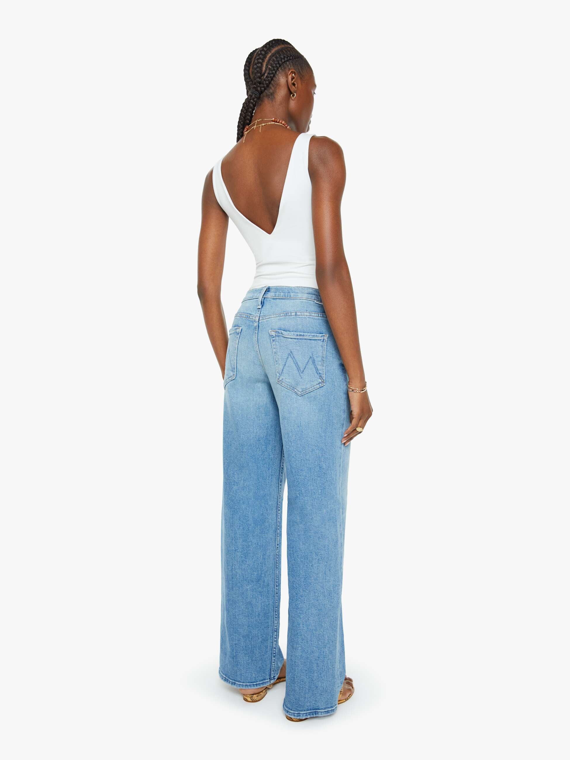 SPINNER ZIP SNEAK JEANS IN GLOW UP
