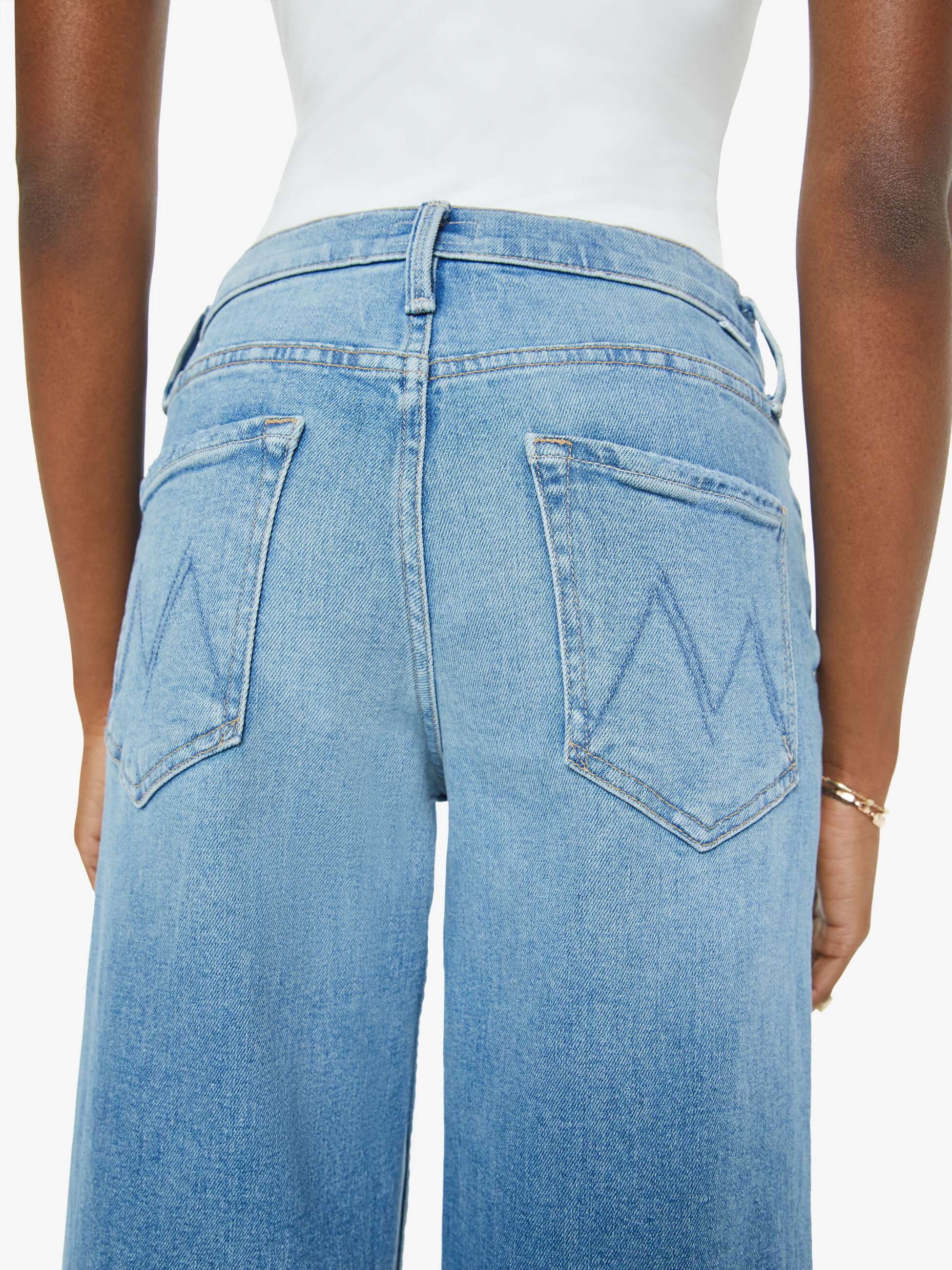 SPINNER ZIP SNEAK JEANS IN GLOW UP