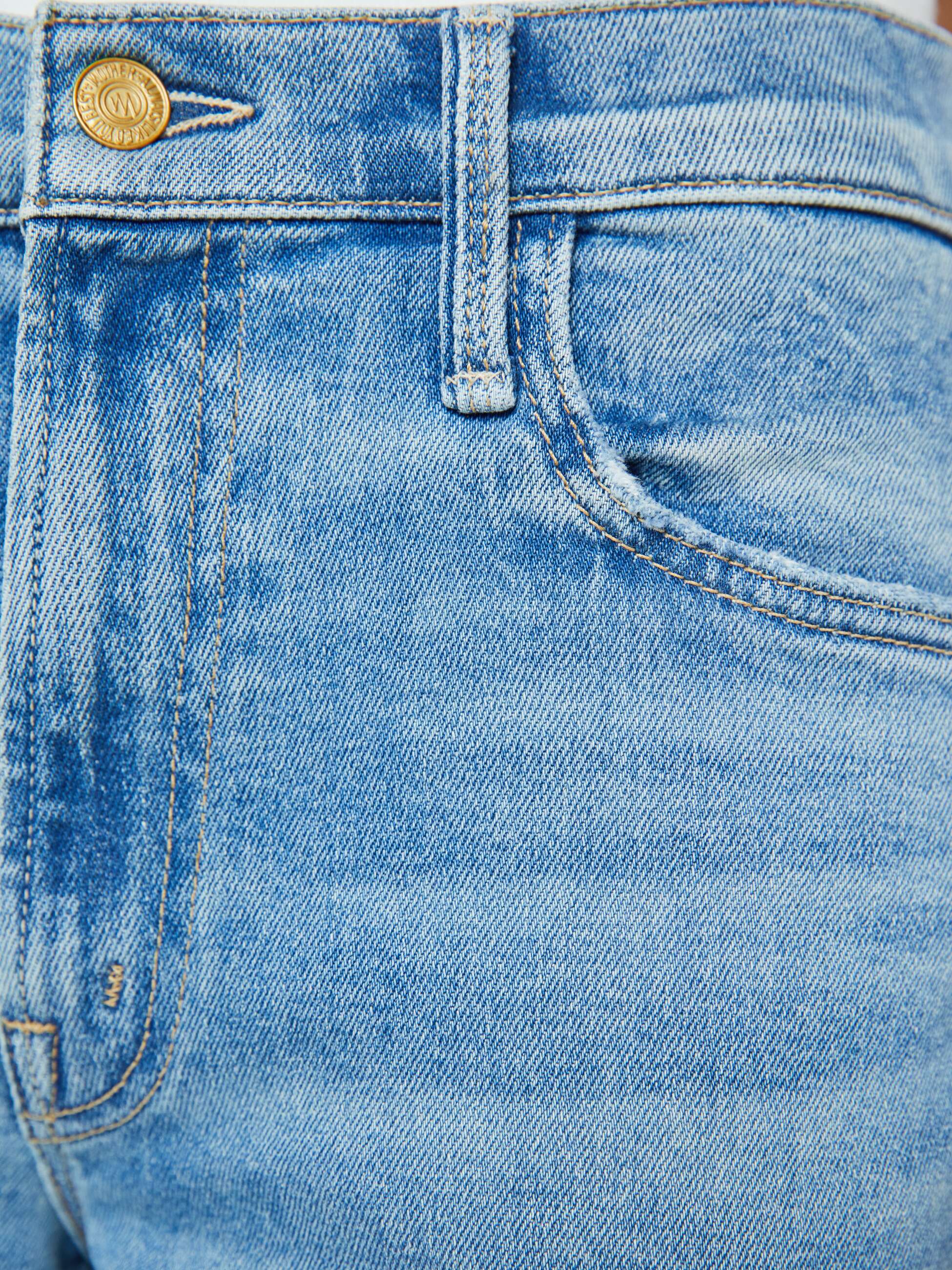 SPINNER ZIP SNEAK JEANS IN GLOW UP