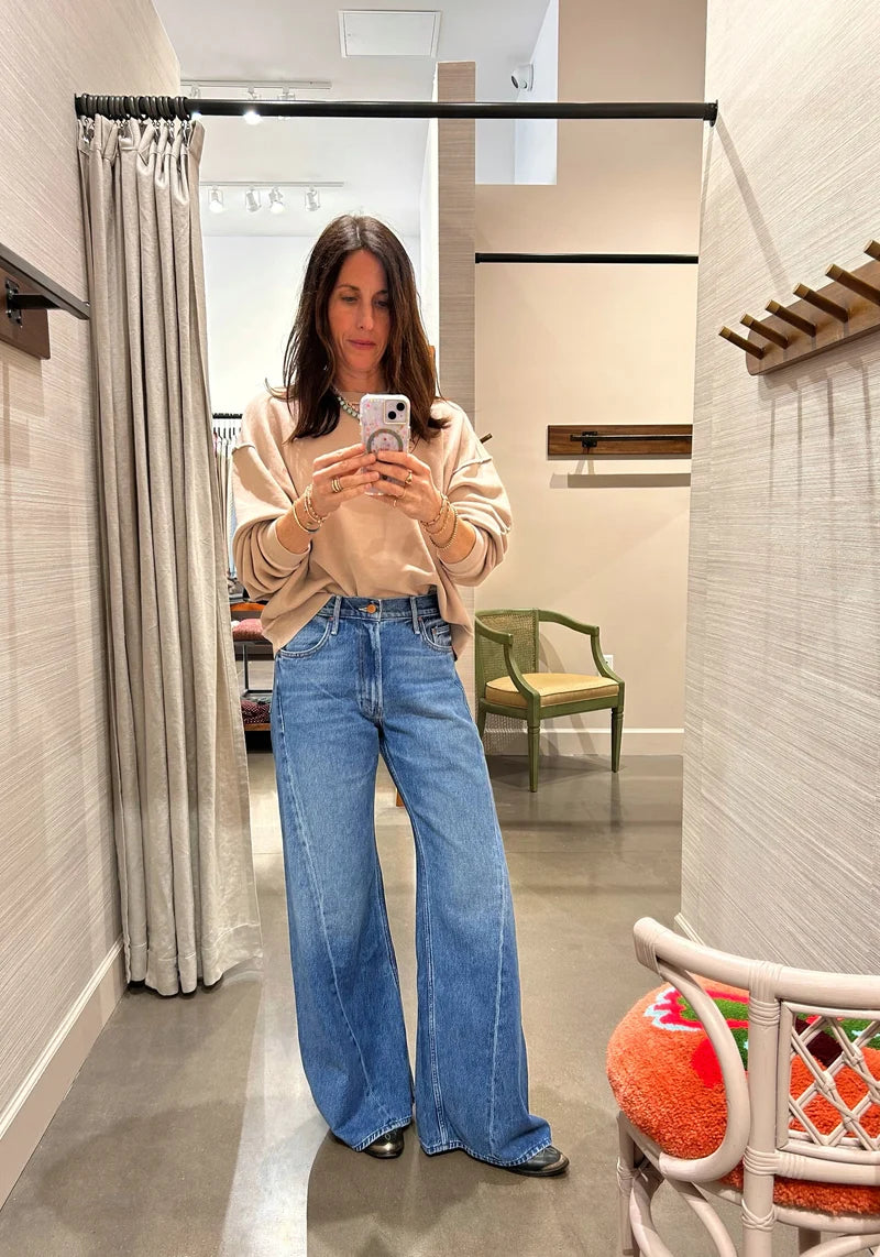 LEMON TWIST JEANS IN ROLLING IN THE DOUGH – LANAI