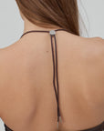 LEATHER TOGGLE TANK