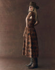 TULSA DRESS IN GEO BANDANA