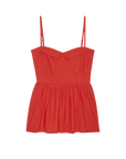 VERSE TOP IN HOT RED