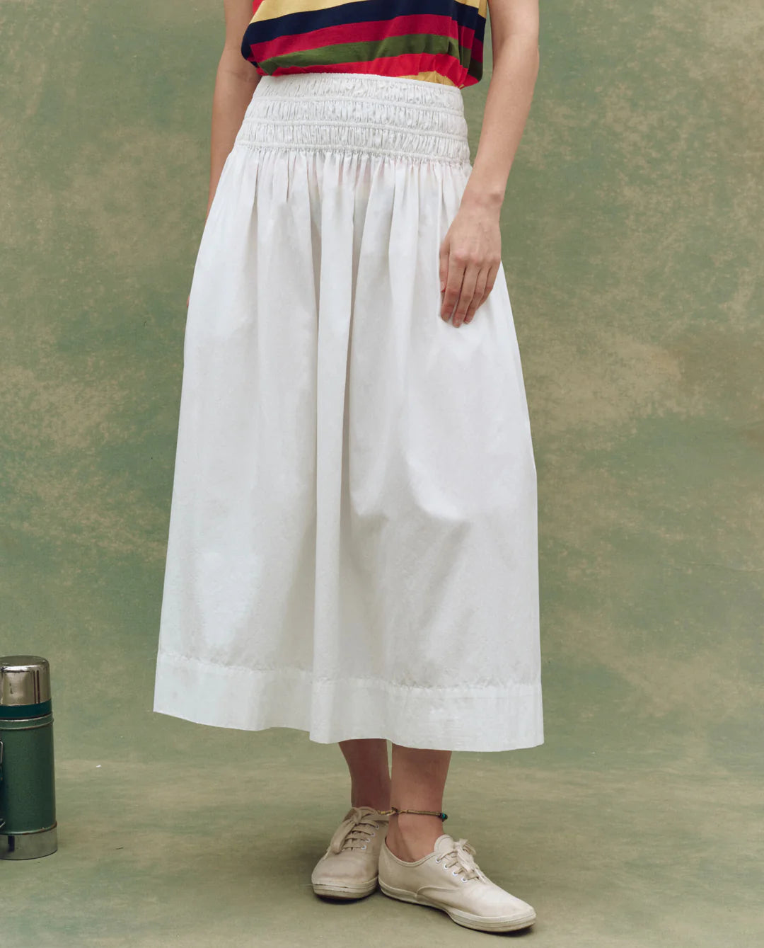 VIOLA SKIRT IN WHITE