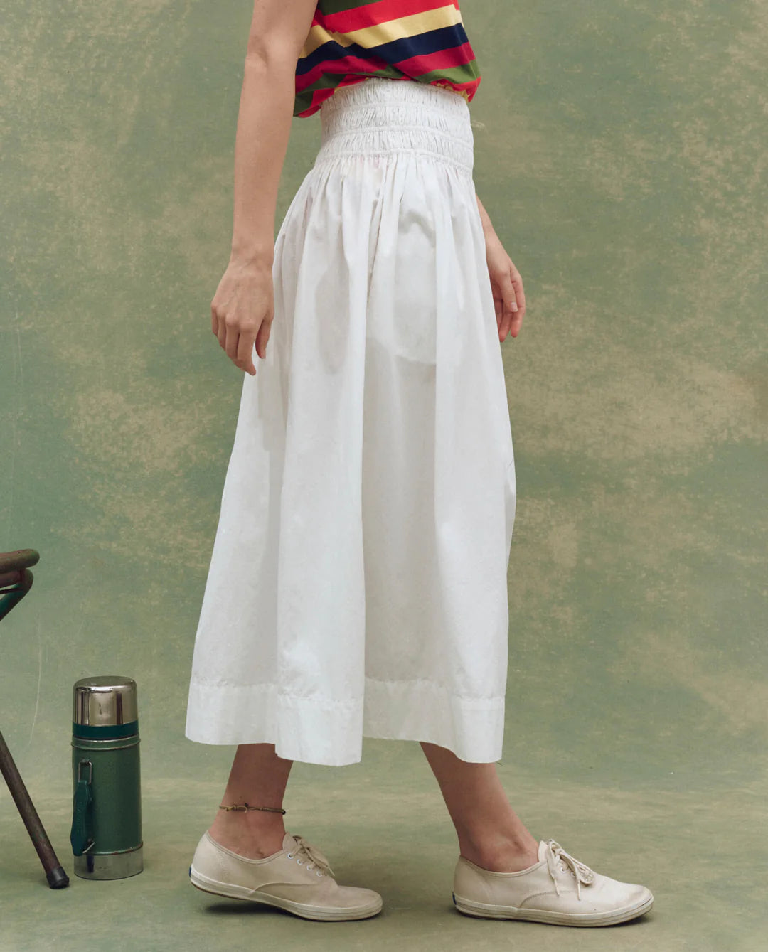 VIOLA SKIRT IN WHITE