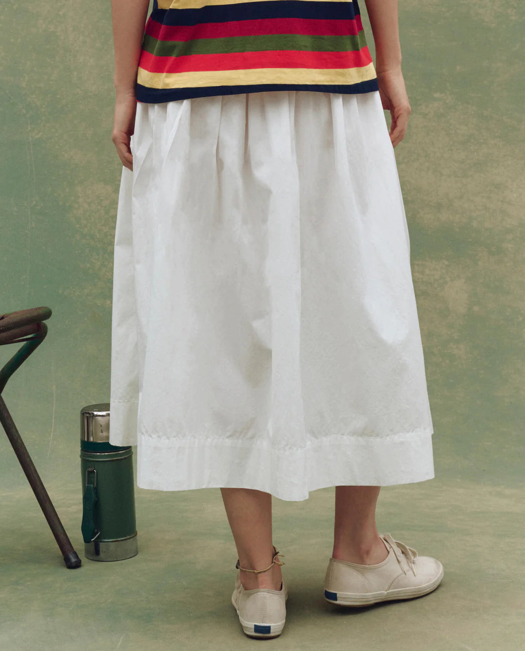 VIOLA SKIRT IN WHITE