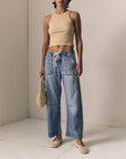 WEIGHTLESS UTILITY SOFT BARREL JEANS