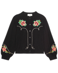 HEIRLOOM ROSE WESTERN CARDIGAN