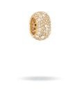 WIDE PAVÉ DIAMOND BIG BEAD