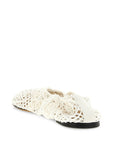 WOVEN FLAT IN PEARL