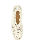 WOVEN FLAT IN PEARL