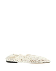 WOVEN FLAT IN PEARL