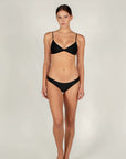 ZUMA SWIM BOTTOMS IN NOIR