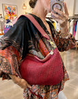 MOYEN MESSENGER IN PLUMMY RATTAN