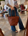 GRACE RATTAN SMALL BAG