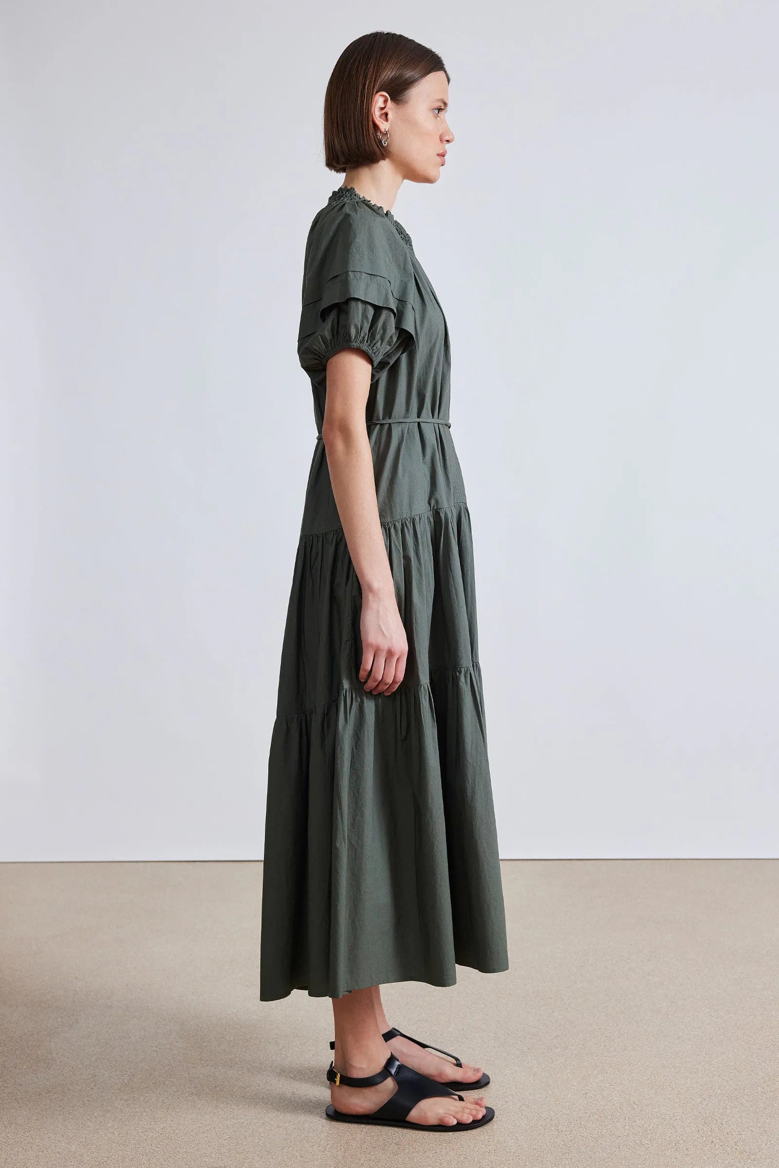 UVA ROMANTIC DRESS IN THYME