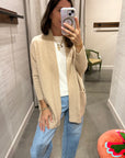 ANJA CASHMERE CARDIGAN IN NATURAL