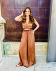 LUSTRE WIDE LEG PANT