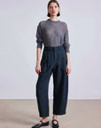 BARI CROP TROUSER IN FOREST RIVER