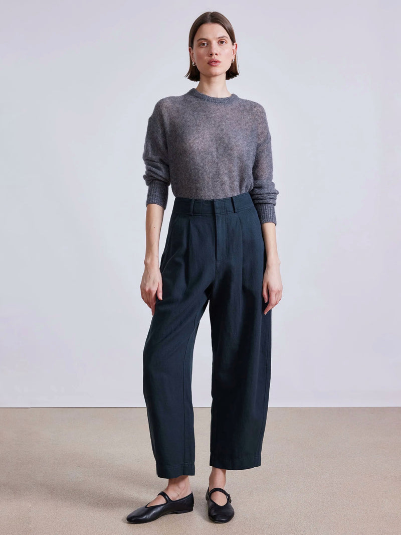 BARI CROP TROUSER IN FOREST RIVER