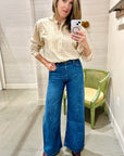 LEMON TWIST SNEAK JEANS