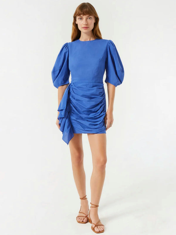 PIA DRESS IN BLUE SEA