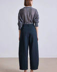 BARI CROP TROUSER IN FOREST RIVER