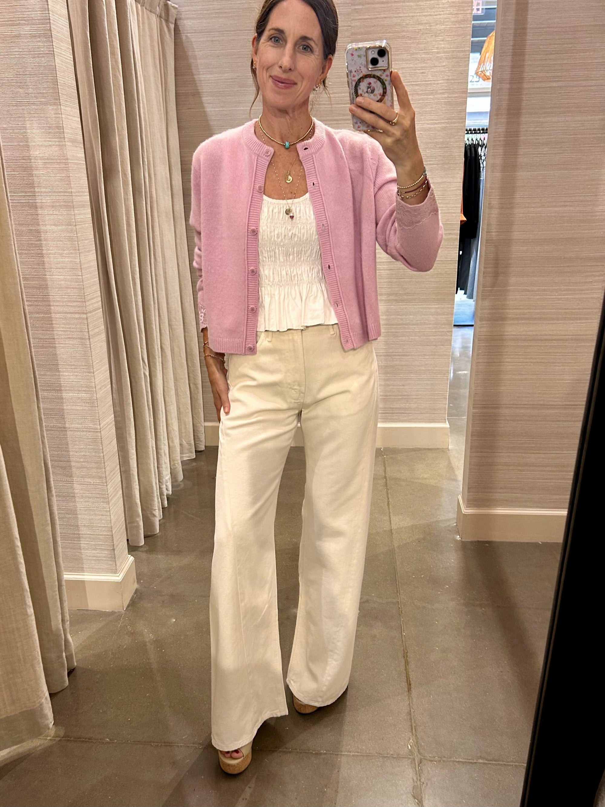 CARIN BRUSHED CARDIGAN