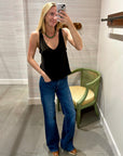 SILK SATIN TANK