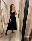 VERSE DRESS IN BLACK