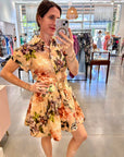 ALBA SKIRT IN MARGAUX GINGER
