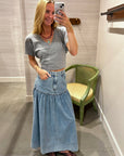 WESTERN YOKE SKIRT