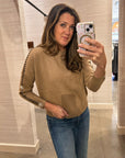 AMEA SNOW CASHMERE PULLOVER