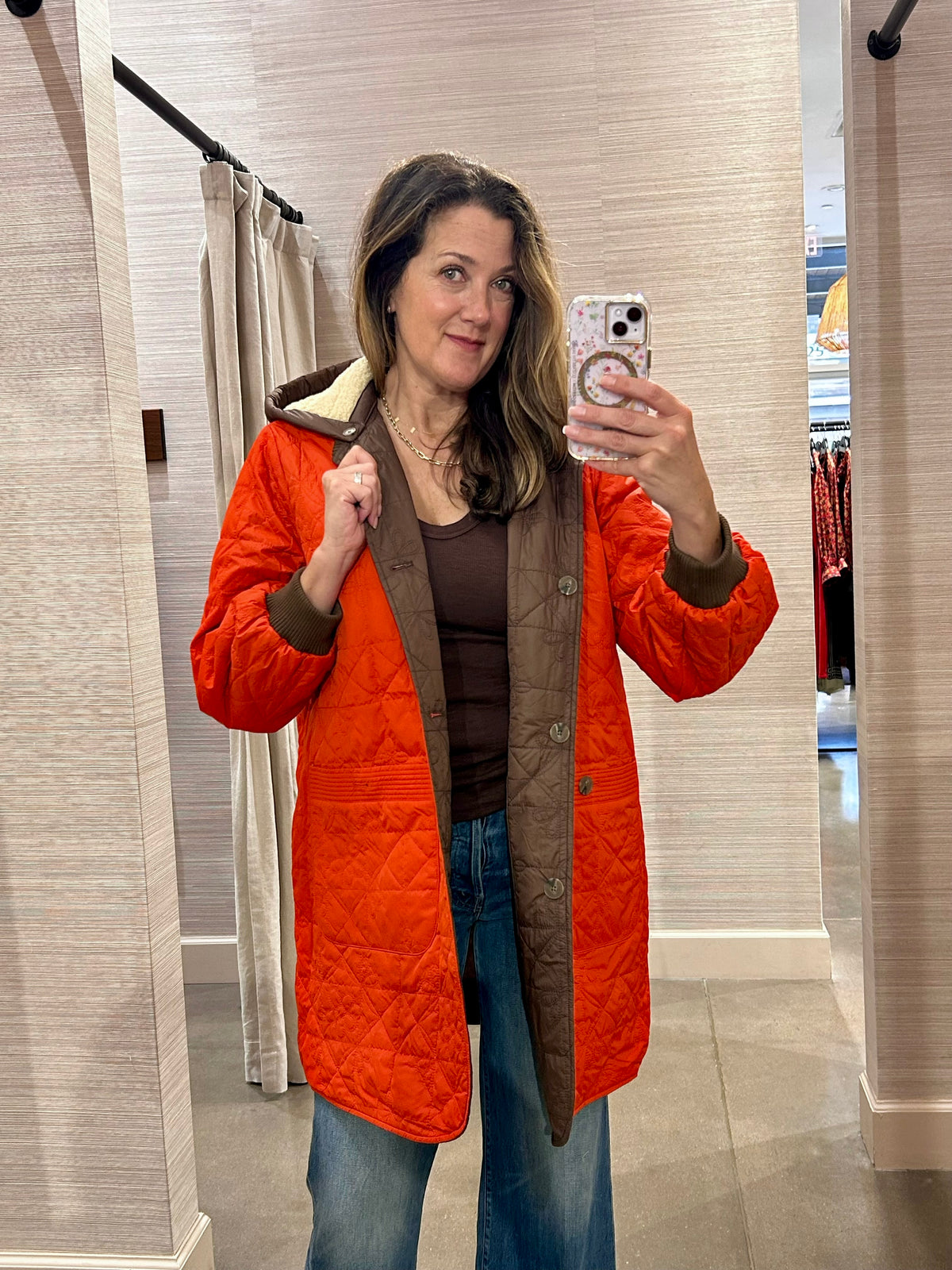 REVERSIBLE SAWYER PUFFER