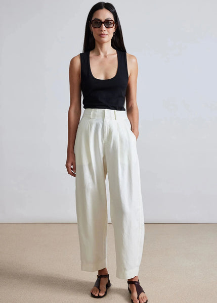 BARI TROUSER IN CREAM