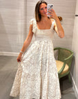 LANA MAXI DRESS IN UMA COCONUT