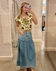 WESTERN YOKE SKIRT