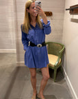 BOBBY DRESS IN STAR BLUE